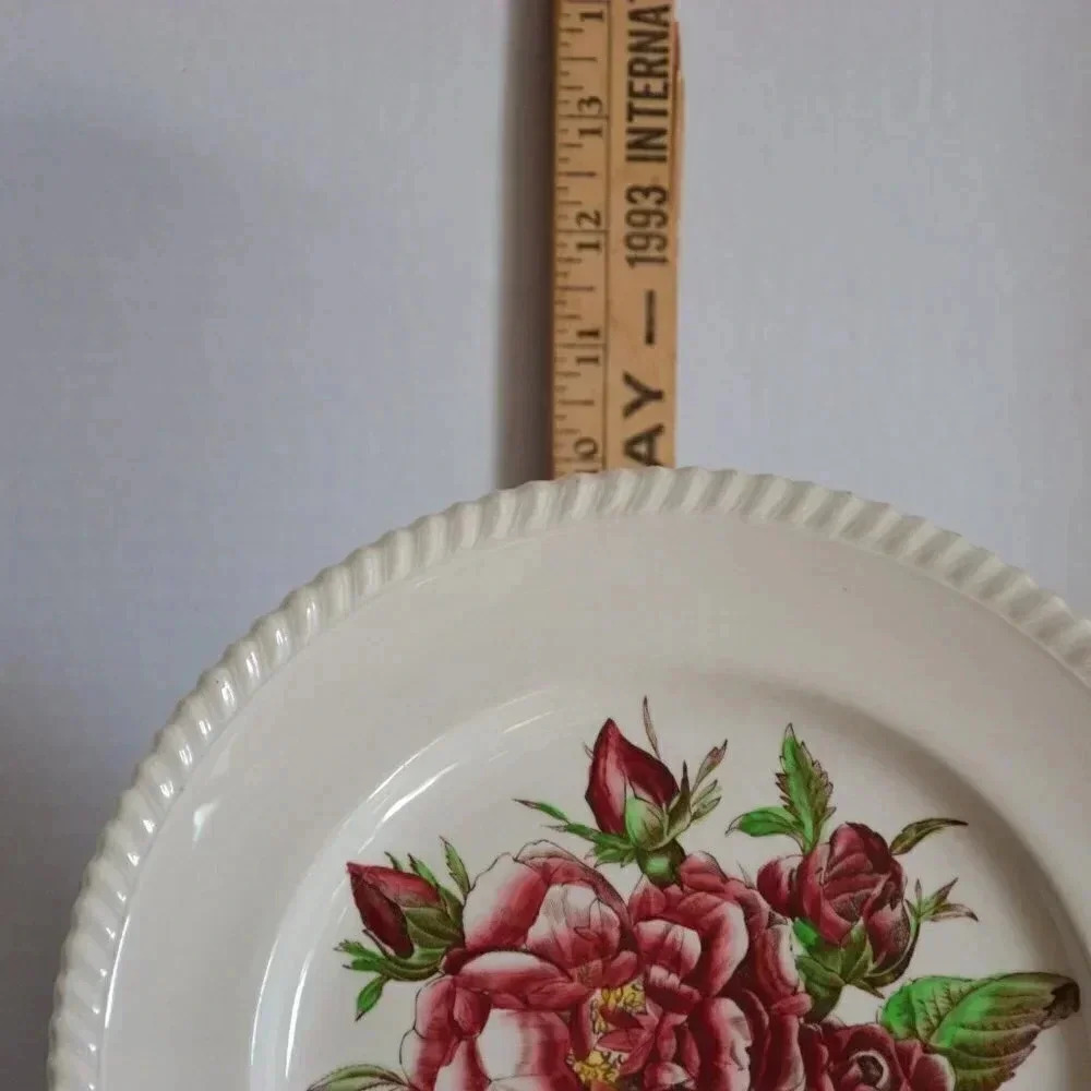 Johnson Bros. - "Rose" plate - Picture 7 of 7